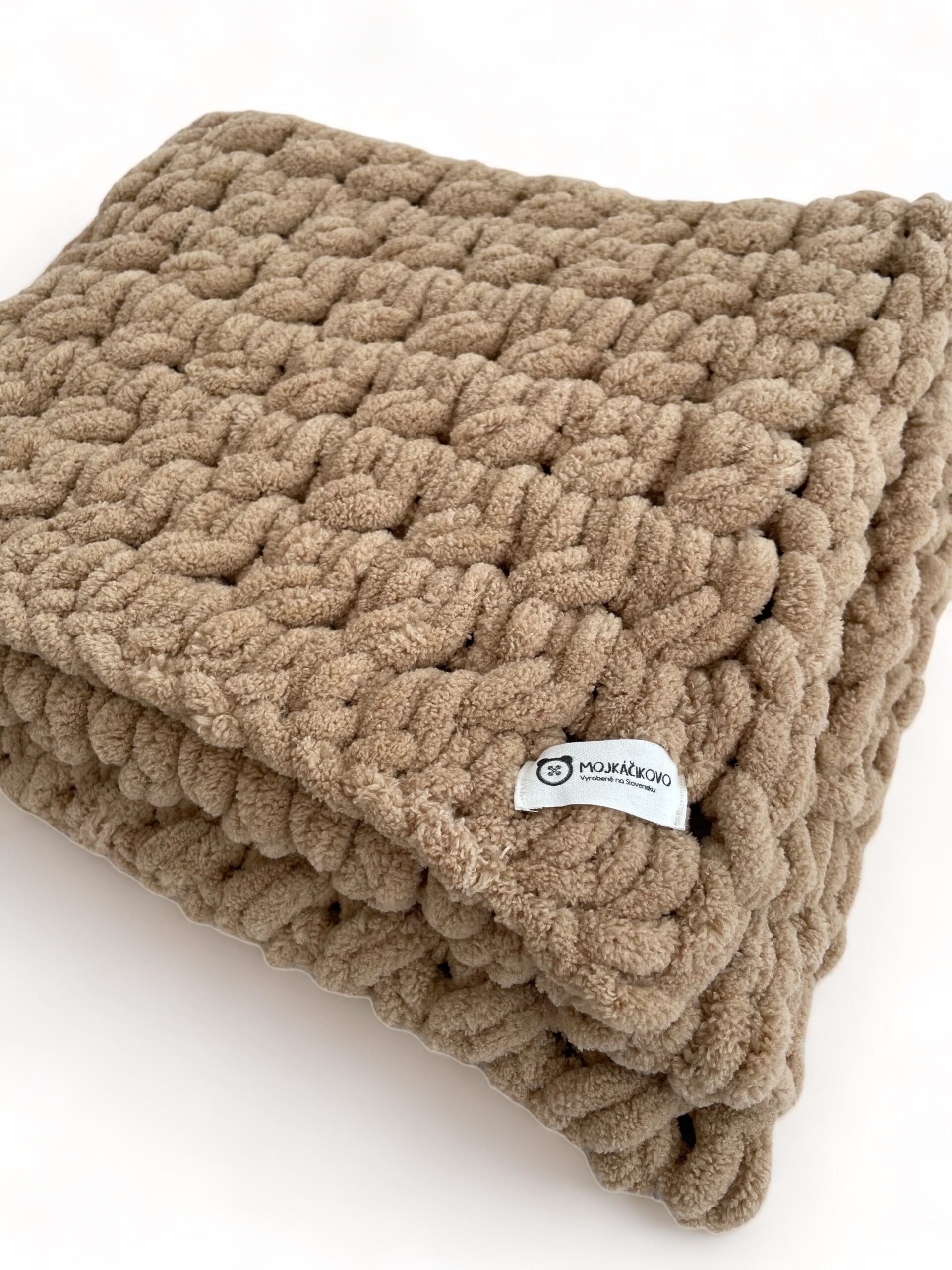 Puffy deka svetlo hnedá - 262