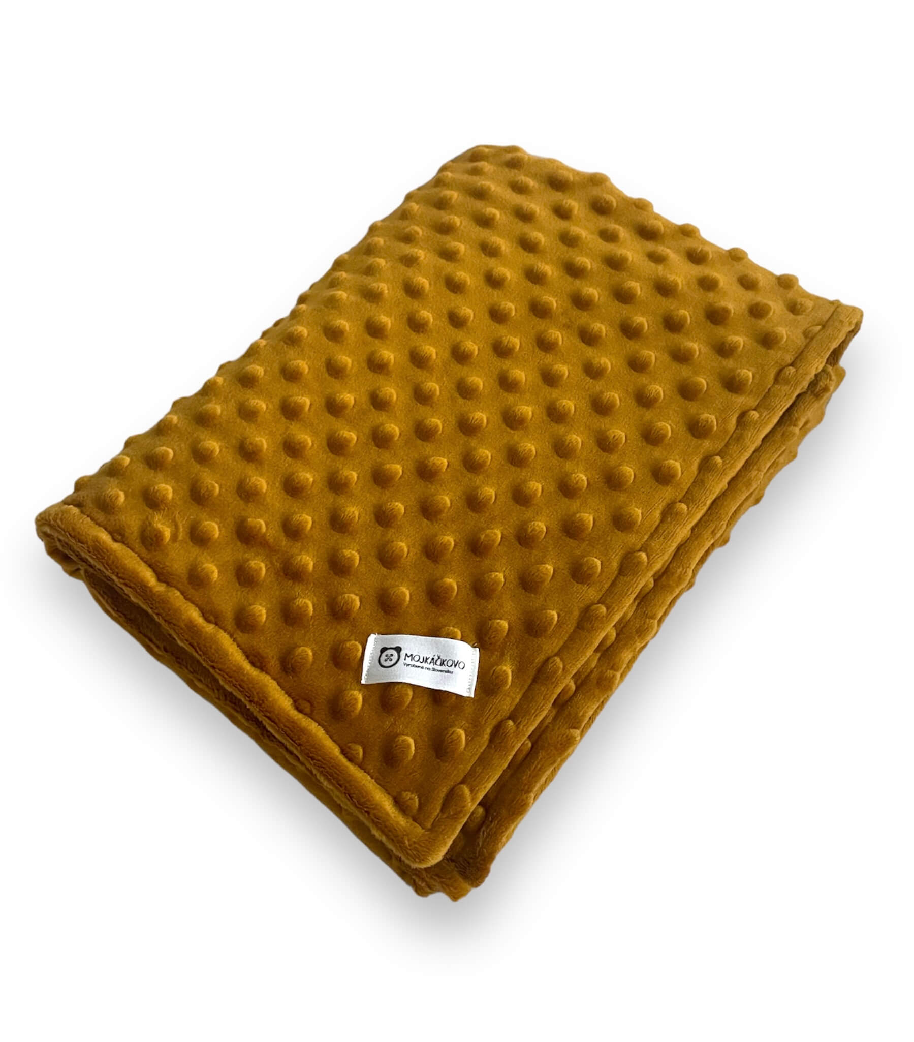 Minky deka - Horčicová