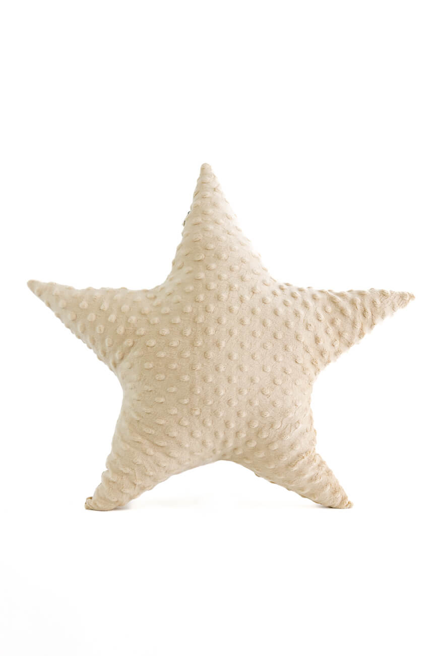 Vankúš hviezdička - Béžová