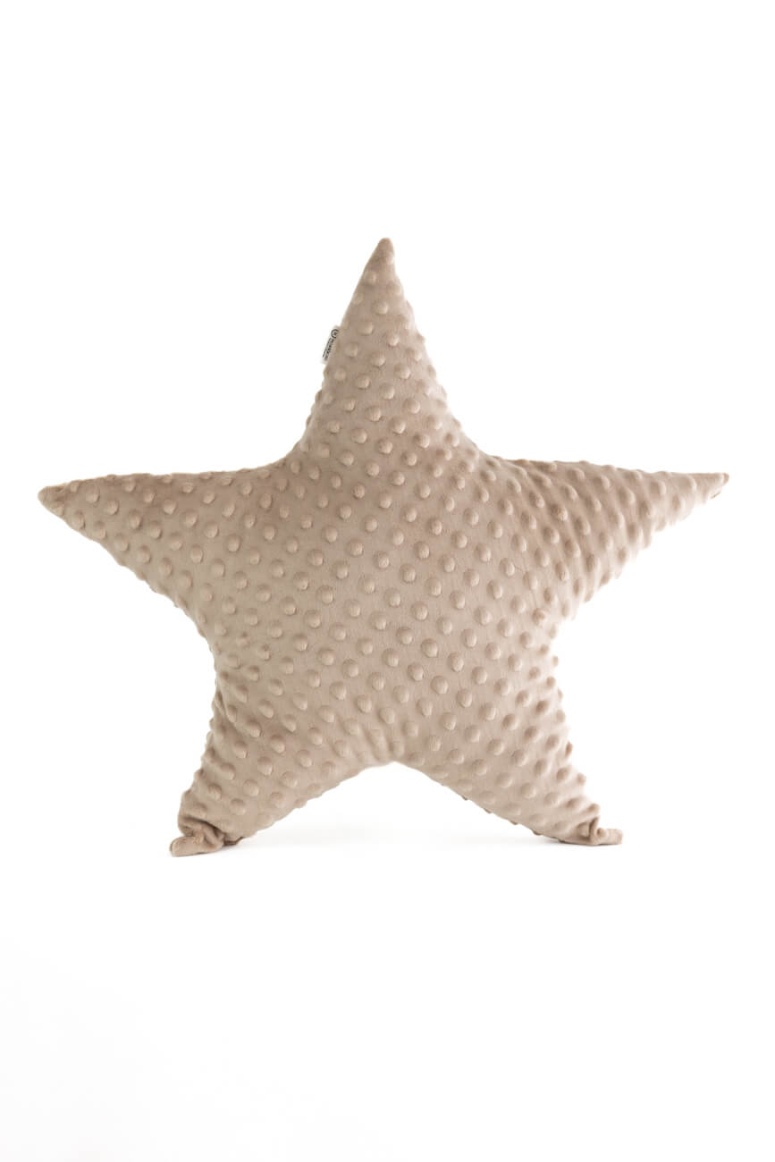 Vankúš hviezdička - Kapučínová