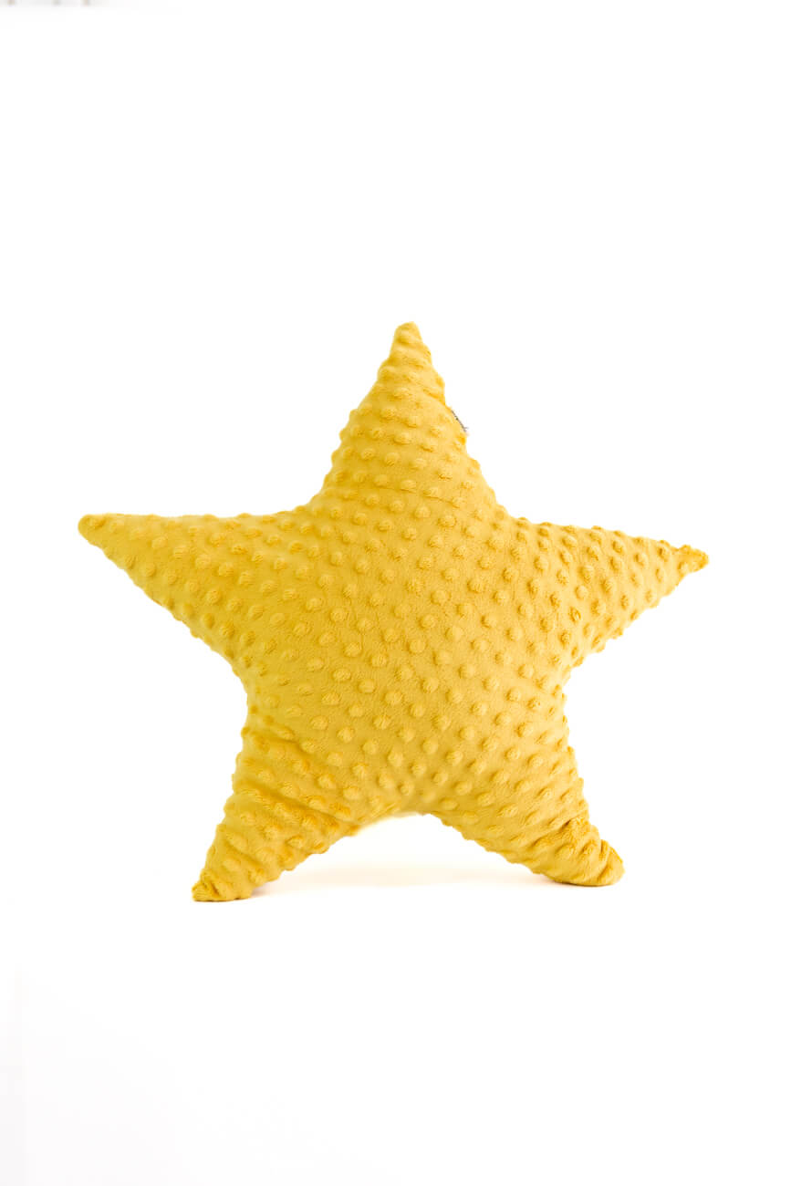 Vankúš hviezdička - Žltá
