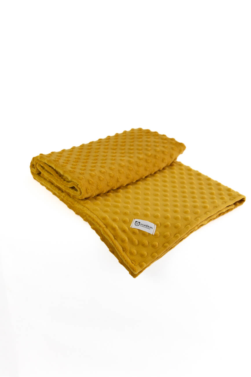 Minky deka - Žltá