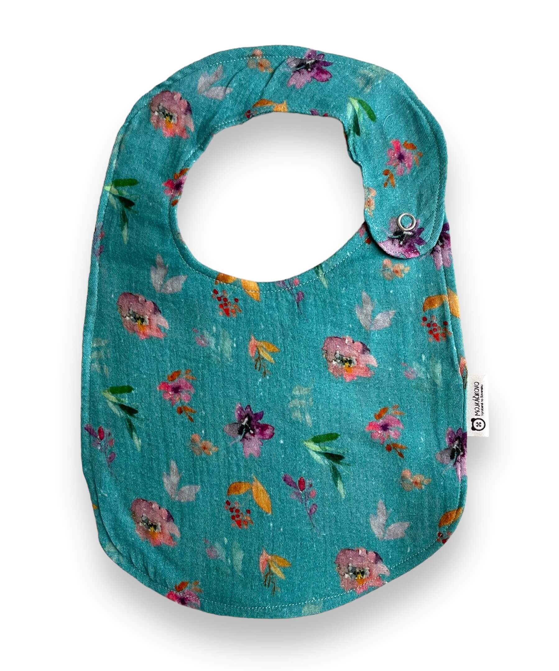 Podbradník tyrkys kvetinky farebné