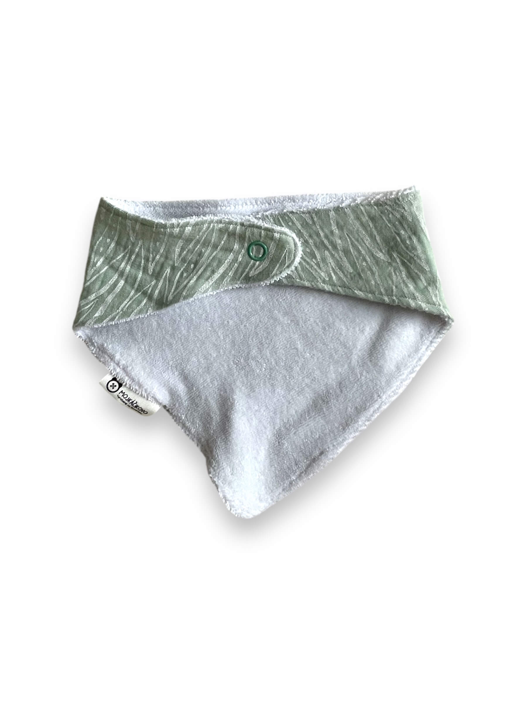 Slintáčik - mušelín - biele listy